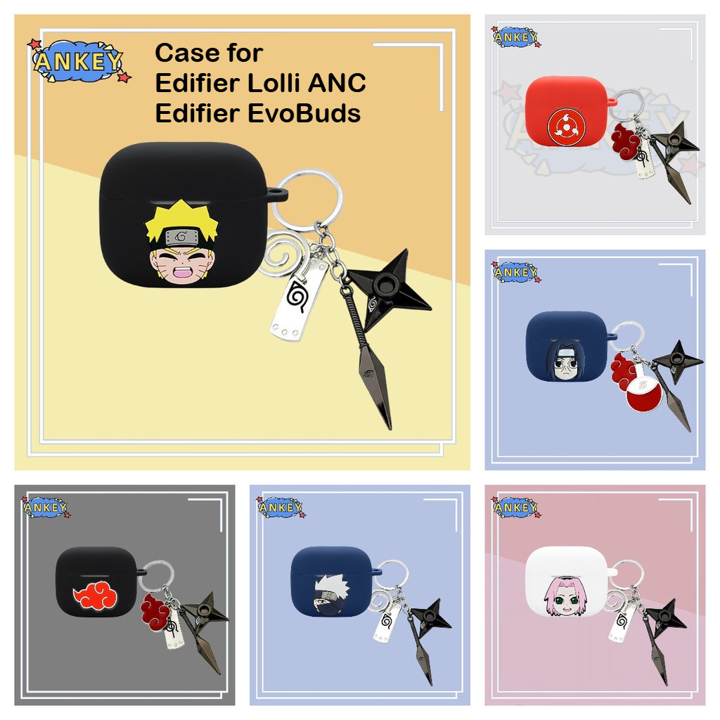 Suitable for Edifier EvoBuds Bluetooth Earphone Protective Case Edifier Lolli ANC Silicone Naruto Pa