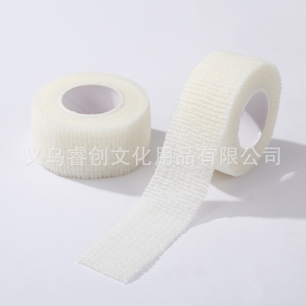 ผ้าพันแผล Anti-Wear Anti-Cocoon Self-Adhesive Elastic Bandage Silent Bandage Finger Cover Student Wr