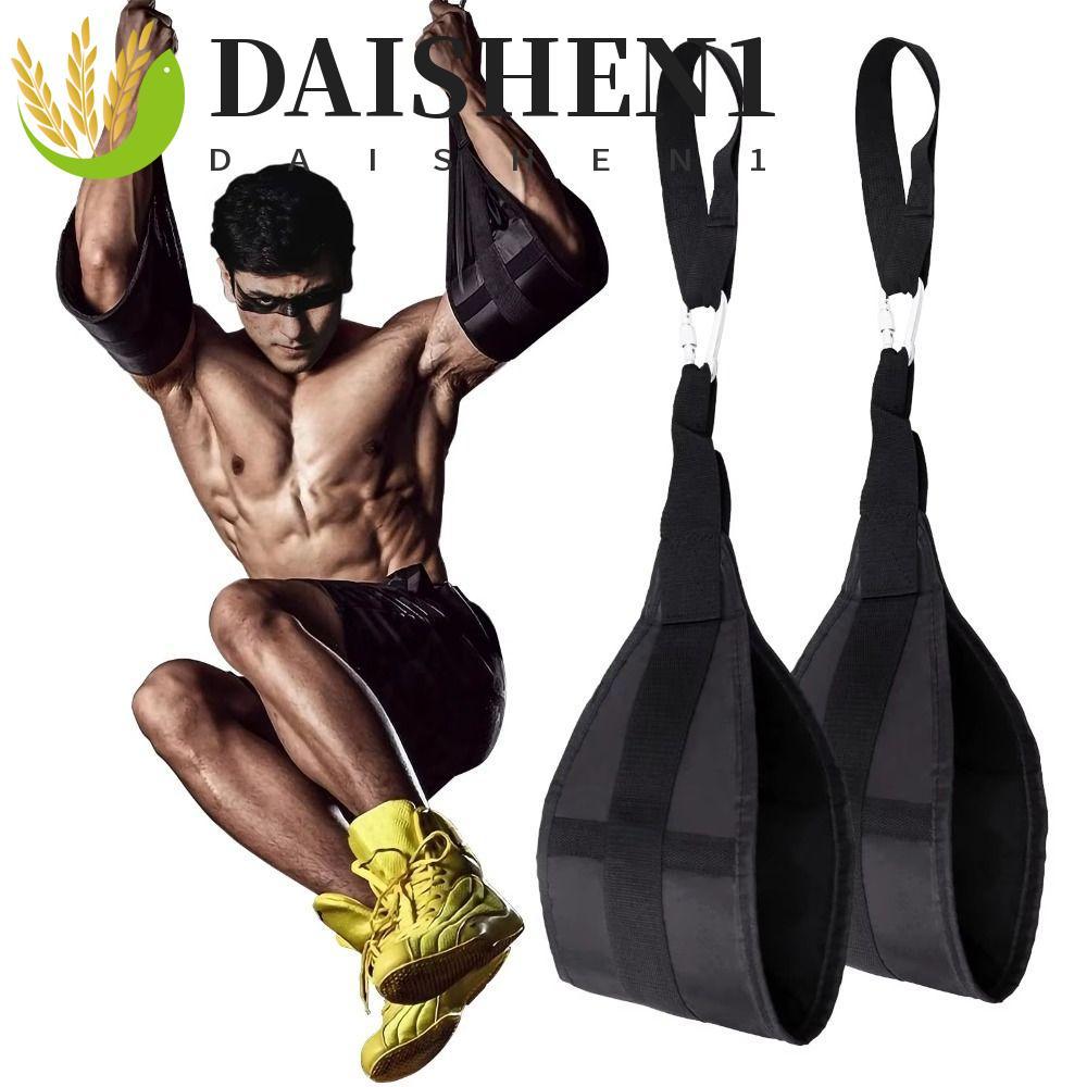 DAISHEN1 Fitness AB Sling Straps, Suspension Rip-Resistant เข็มขัดออกกําลังกาย, Pull Up Bar เข็มขัดฝ