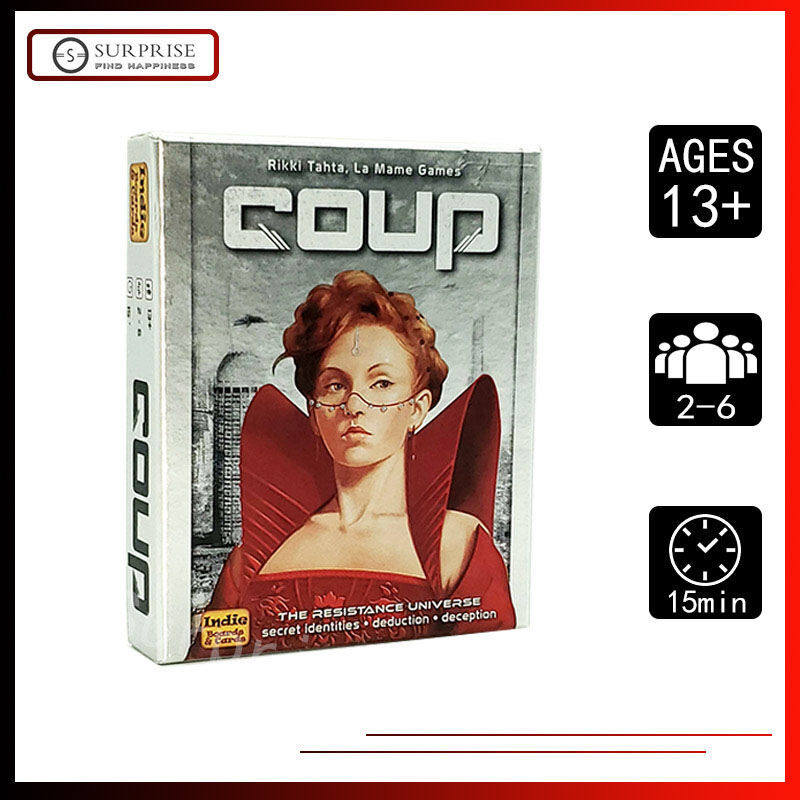 Ready StockCoup (The Dystopian Universe) เกมกระดานต้นฉบับเกมภาษาอังกฤษ