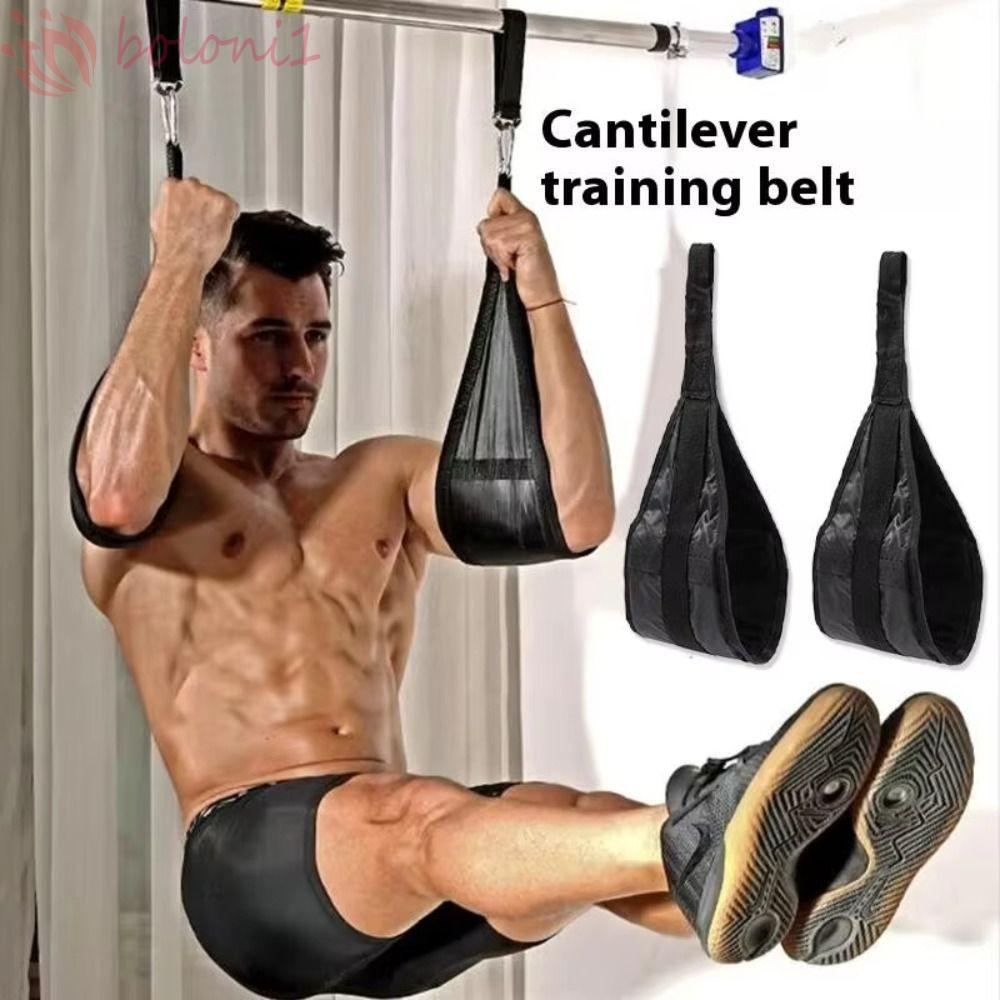 [COD] เข็มขัดพยุงออกกําลังกาย, ขาแขวน Raiser Suspension Fitness AB Sling Straps, Pull Up Bar Muscle 