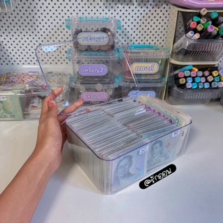 กล่องใส(M) กล่องอเนกประสงค์ กล่องใส่ของ