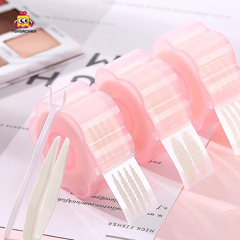 FG 360 ชิ้นที่มองไม่เห็นเทปตาสองชั้นติดด้วยตนเองโปร่งใสเปลือกตา Stiers HS