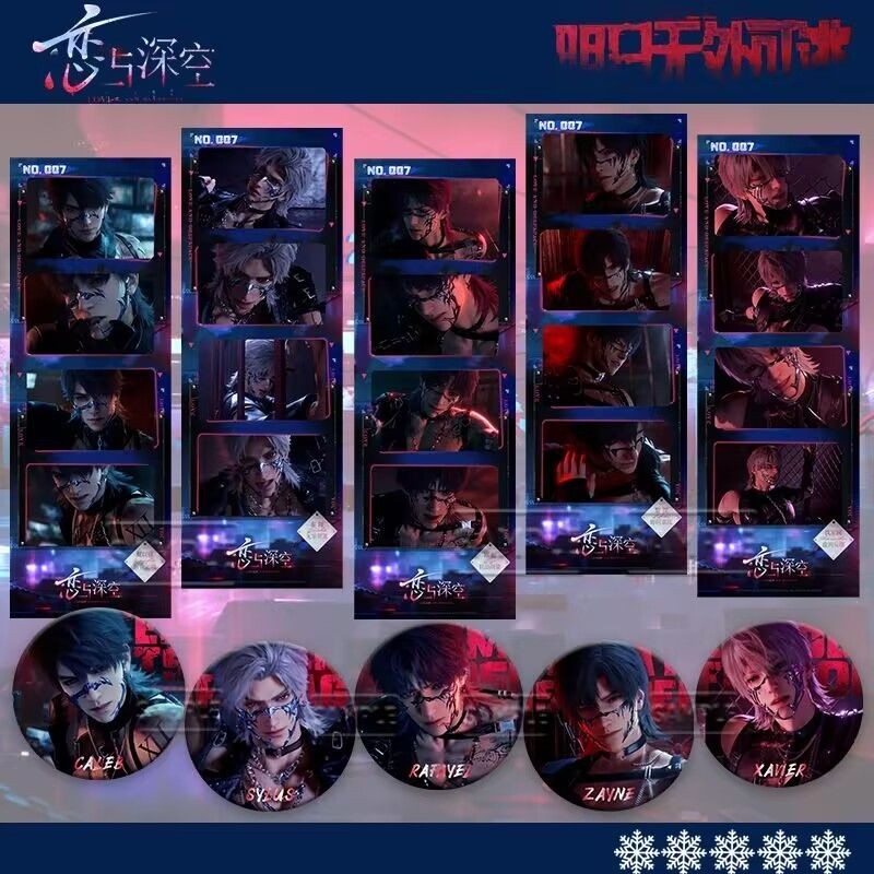 【mzj008.th】 Love And Deep Space  Escape Full Series  High-value Four Palace Laser Ticket Bar Deluxe 