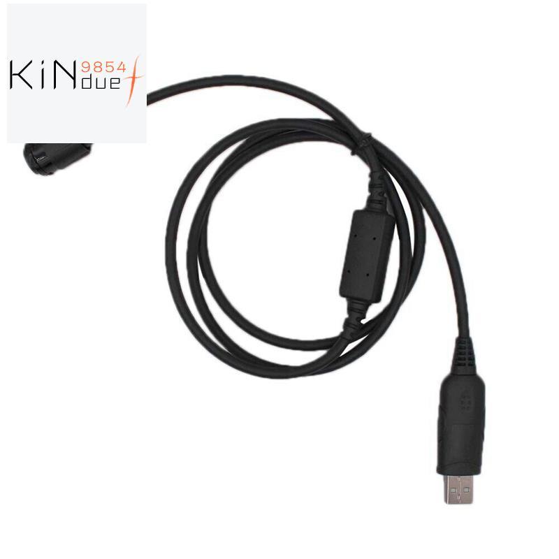 สายการเขียนโปรแกรม USB สีดําสายการเขียนโปรแกรม USB พลาสติกสายการเขียนโปรแกรม USB XTL5000 XTL1500 PM1