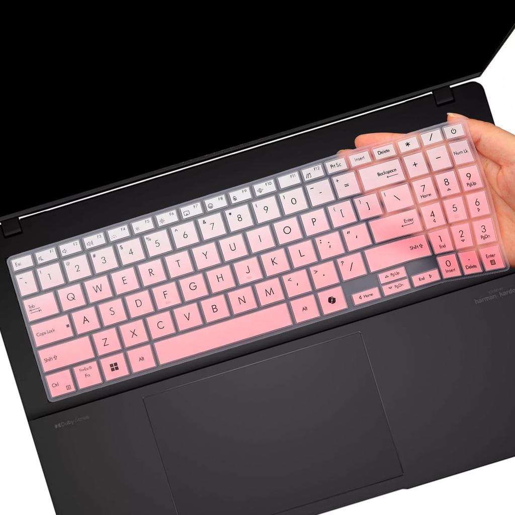 ฝาครอบคีย์บอร์ดสําหรับ 2025 2024 ASUS Vivobook 15 M5506 S5506 Q5507 S5507QA 15.6 ", VivoBook 16 M160