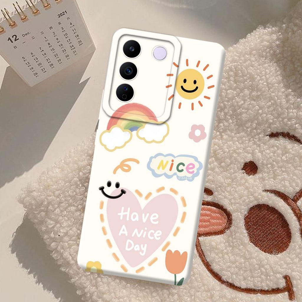 เคสโทรศัพท์ HP Vivo V27E - Cool Phone Silicone - เคสน่ารัก - เคส - 14 Cover