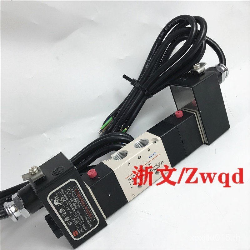 Five-Way Solenoid วาล์ว B03-4V230C-08 ป้องกันการระเบิด 4V430C-15 ปิดผนึกขนาดกลางสามตําแหน่ง 4V330C-1