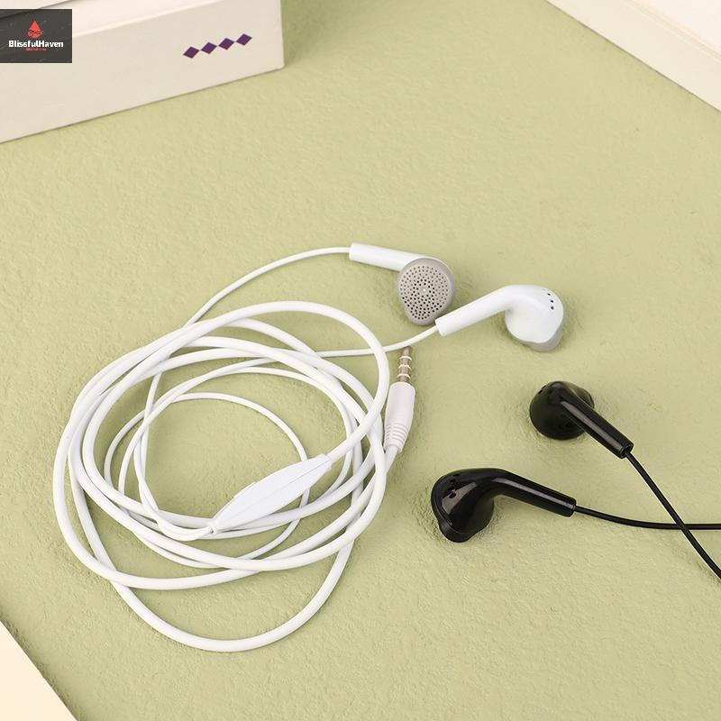 หูฟัง EHS61 ชุดหูฟังแบบมีสาย 3.5 มม.พร้อมไมโครโฟนสําหรับ Galaxy A13 A12 A32 A03 A22 A23 A52 M32 A21 