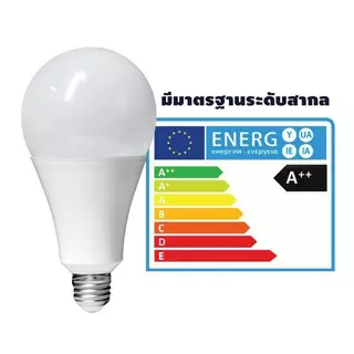 【HS】รับประกัน! หลอดไฟ LED 10 ดวง 3W E27 ไฟบ้าน ถนอมสายตา ปลอดภัย แสงวอร์มไวท์/ขาว ประหยัดไฟ HS-3W-10PCS