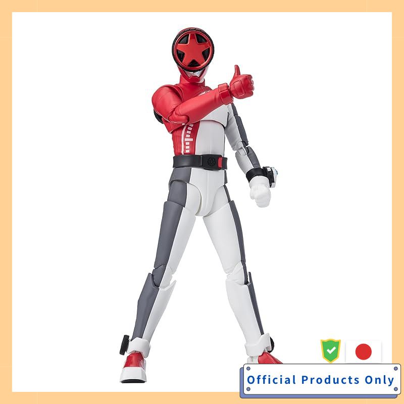 TAMASHII NATIONS S.H. Figuarts Bakugou Sentai BunBunJaa BunRed PVC & ABS Painted Movable Figure