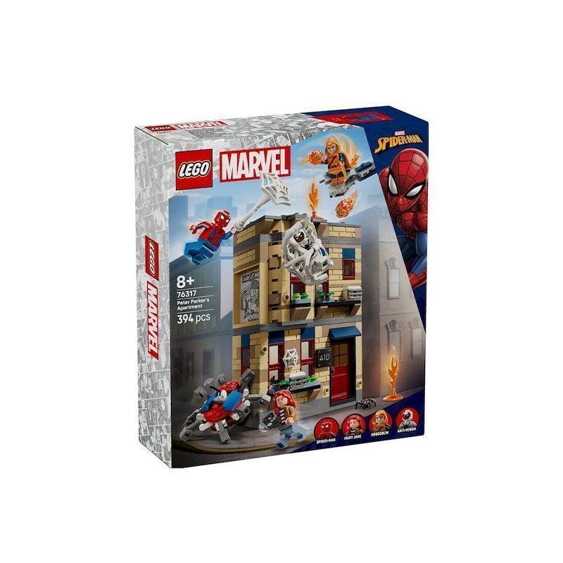 Lego 76317 Peter Parkers Apartment Marvel Boys Girls Building Blocks Building Toys Model Gift Holida