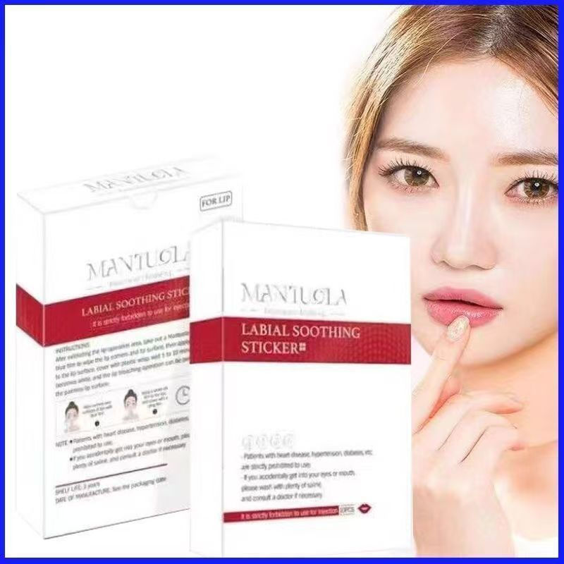 New Product#Tattoo Lip Stickers Mandala Lip Stickers Lip Tattoo Relief Patch Lip Bleaching Special T