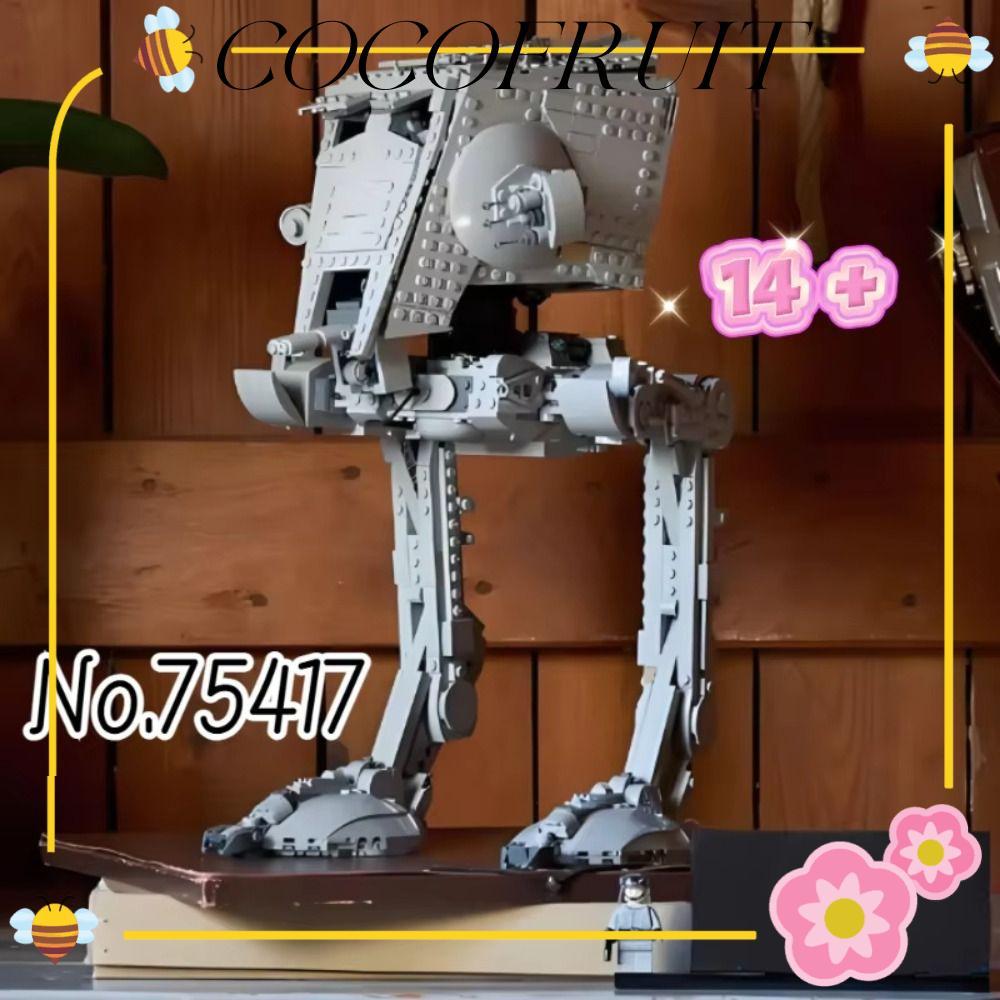 COCOFRUIT Building Blocks อิฐ,ขนส่ง Walker เครื่องบิน 1513PCS 75417 Galaxy UCS ATST รุ่น, ไม่ประกอบ 