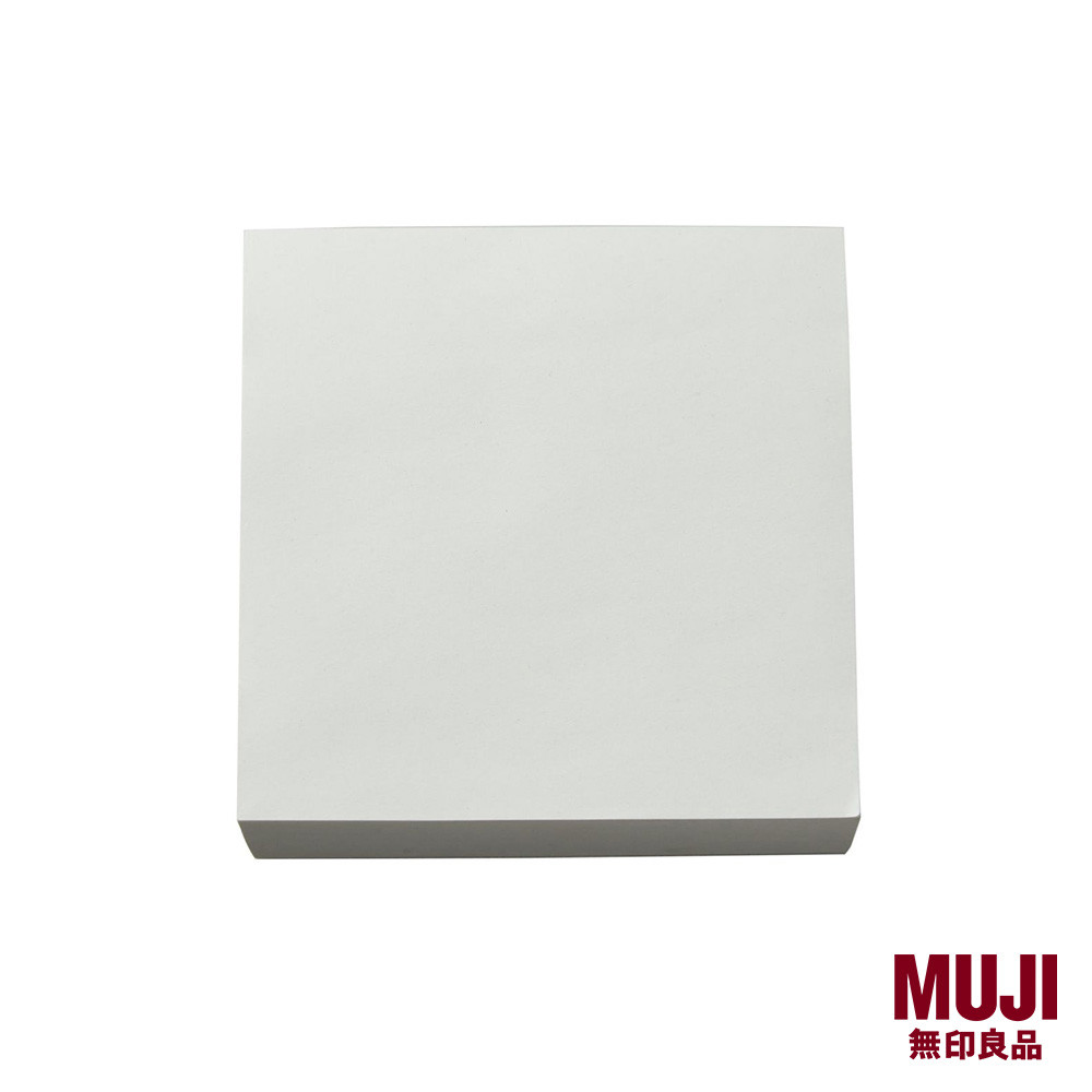 MUJI Recycled Paper Memo Cube / Plain