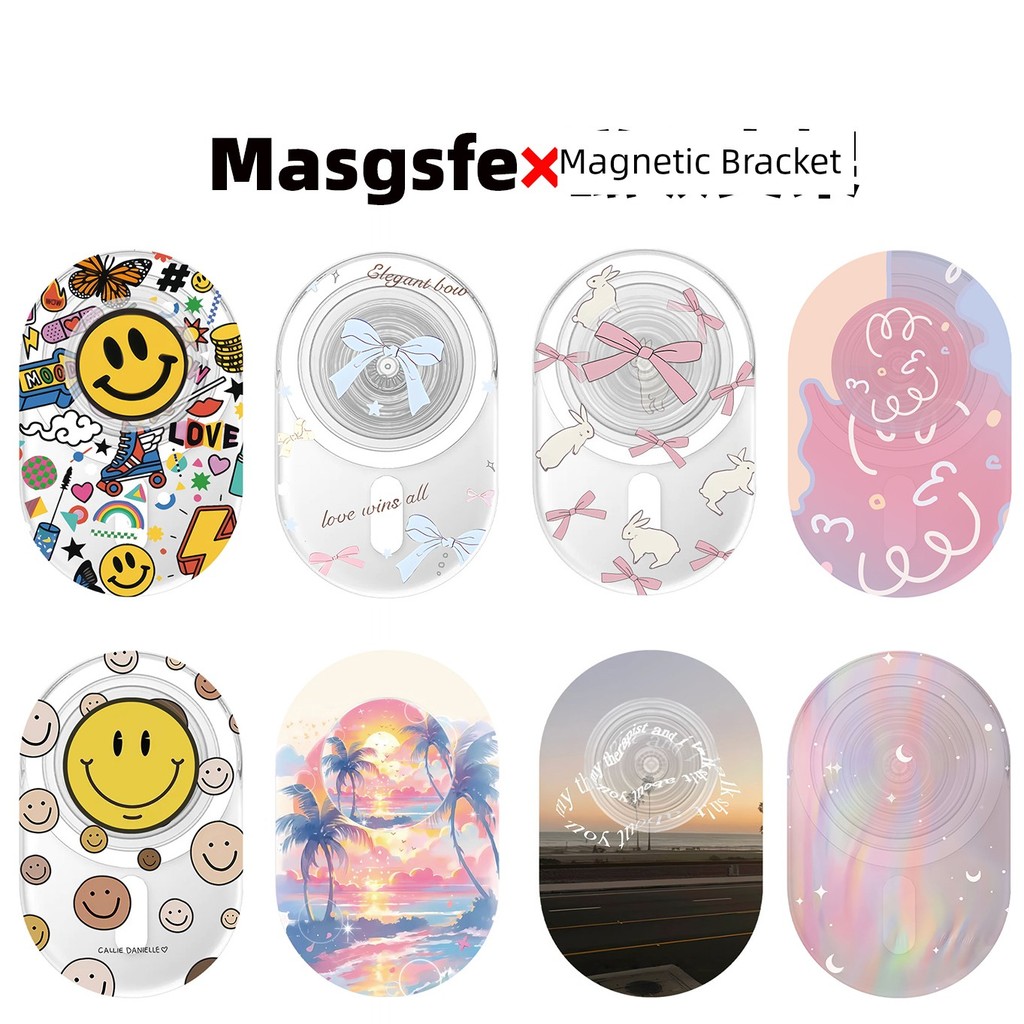 ที่วางโทรศัพท์แม่เหล็ก magsafe ขาตั้ง Magsafe支架吸动自慰器手机支架气แคปซูล 折叠阳支架 度