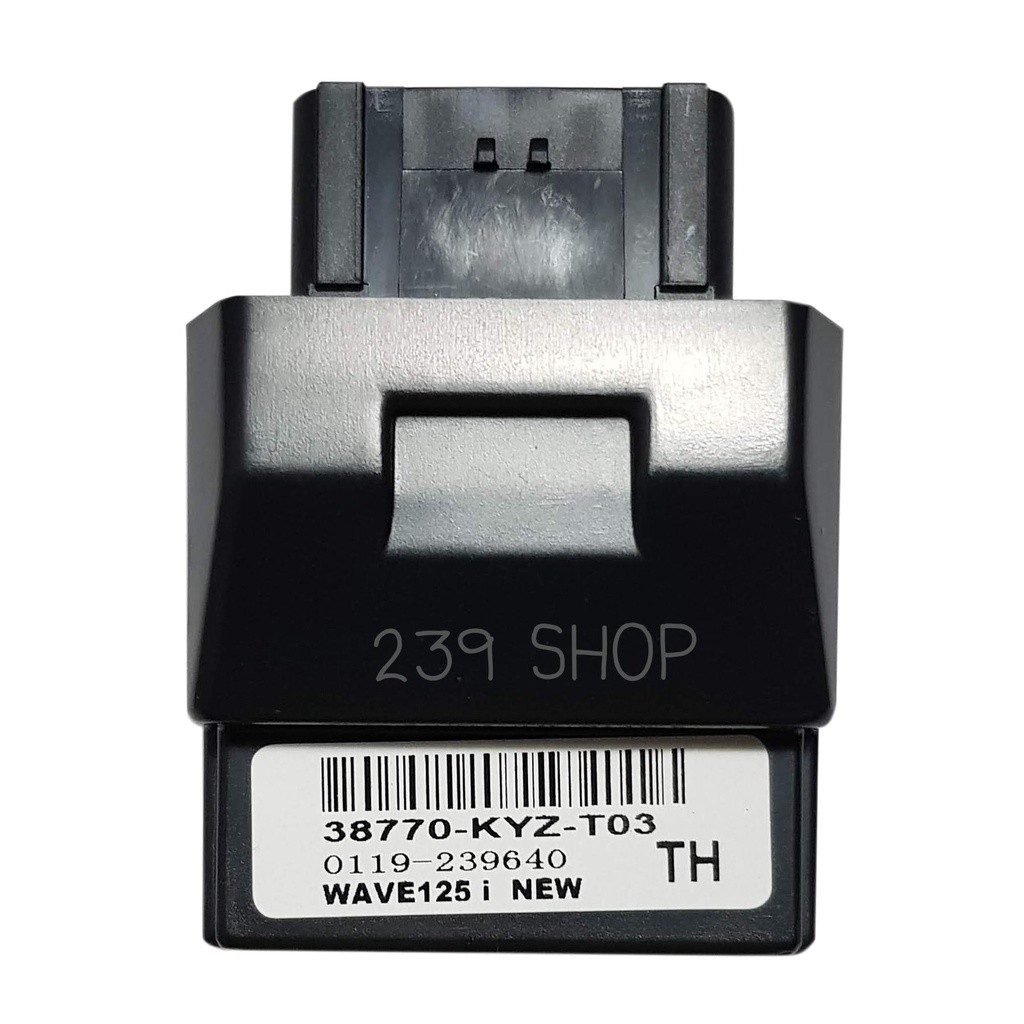 กล่องไฟแต่ง WAVE125I NEWปลาวาฬ 38770-KYZ-T03 ECU กล่องปลดรอบ รอบขึ้นไว ยืดรอบ ออกตัวดี วิ่งดีขึ้น ไฟ