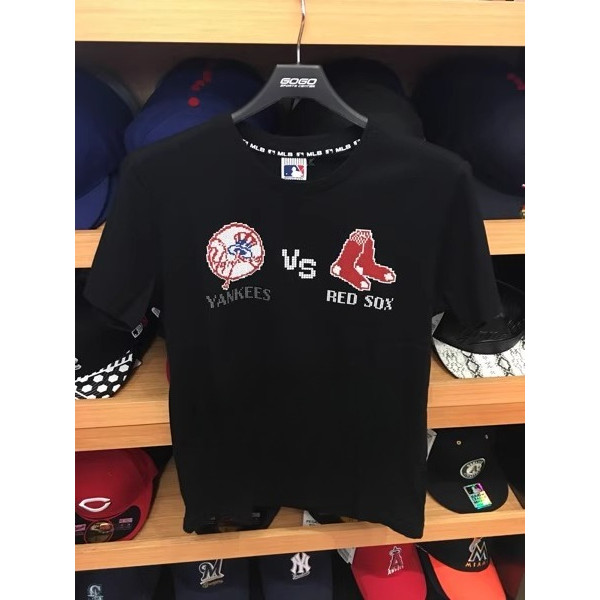 MBL Yankees vs Red Sox เสื้อยืดผู้ชายคอกลม