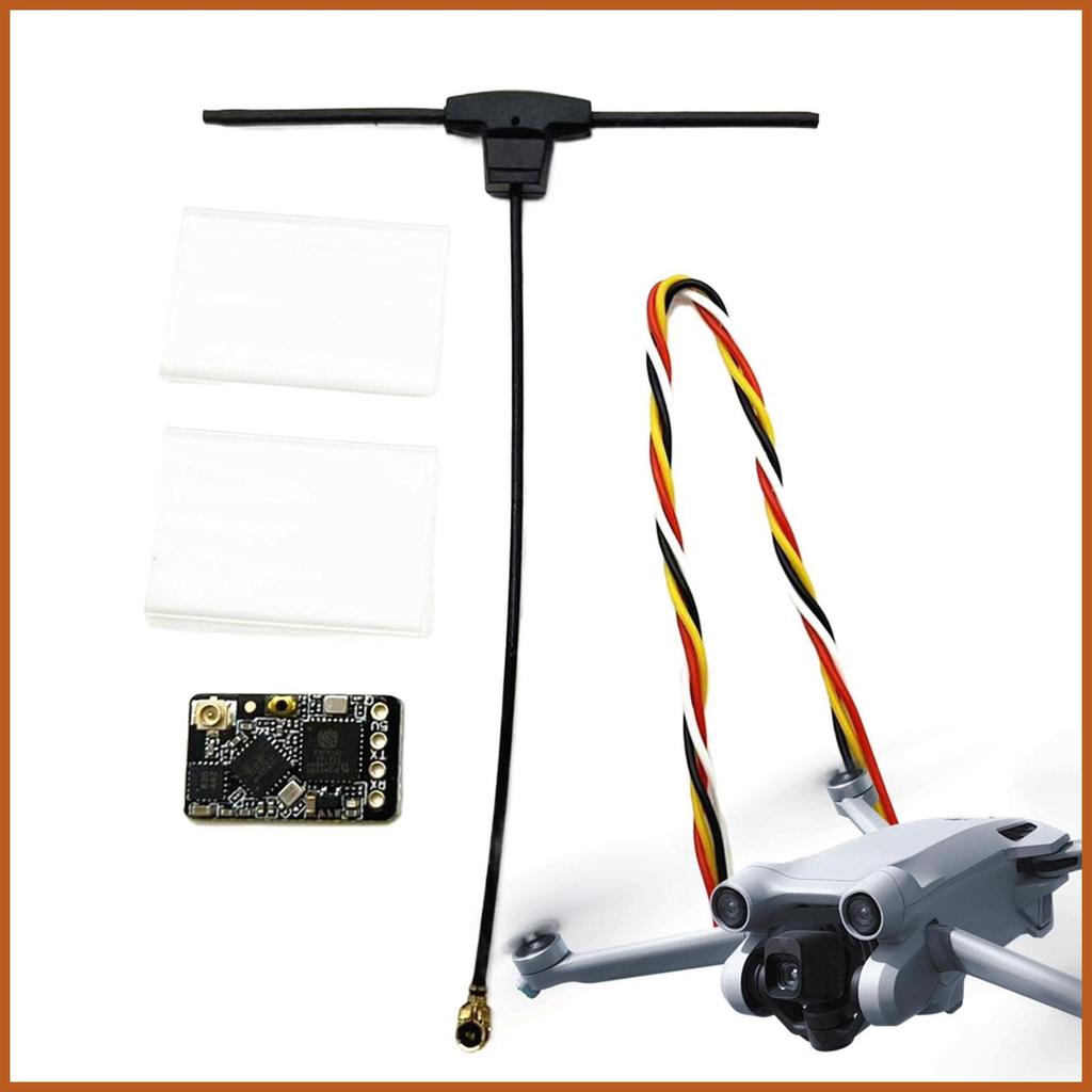 ELRS Receiver 915Mhz แบบพกพา ELRS Racing Receiver สัญญาณ Latency ต่ําสนับสนุน WiFi อัพเกรด Long Rang