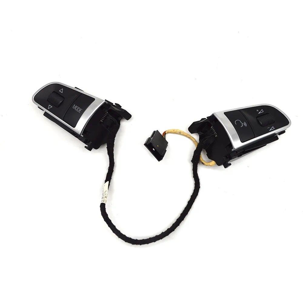 เหมาะสําหรับ Audi A3A4A5A6Q5Q7 ปุ่มพวงมาลัย 4E0 951 527AE AD