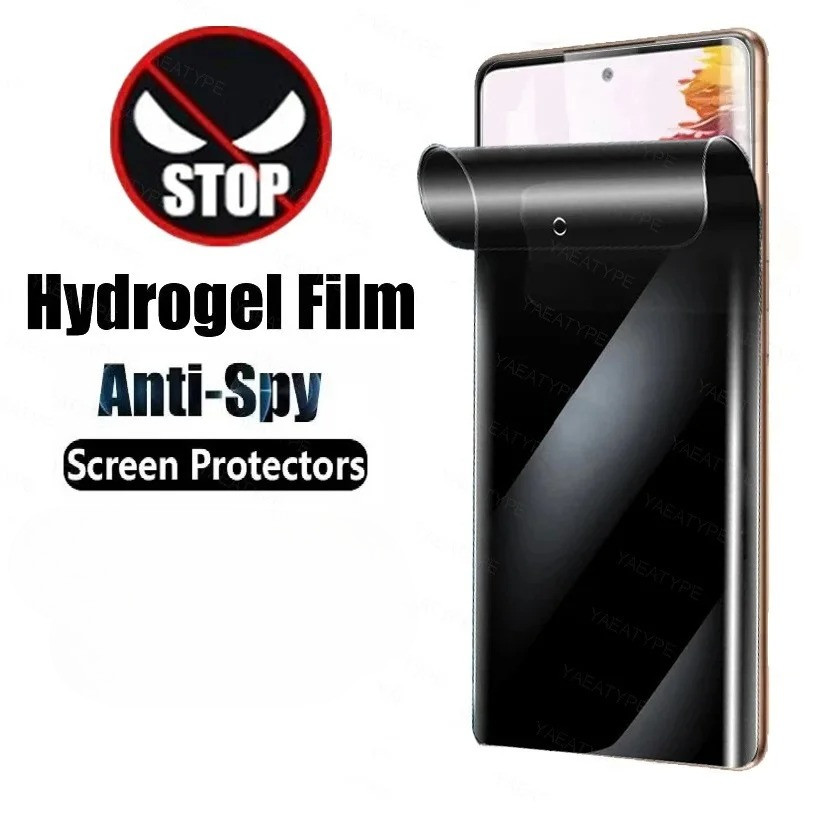 ความเป็นส่วนตัวHydrogelฟิล์มAnti-Spyป้องกันหน้าจอสําหรับOppo A5x A6 A60 A6c A6s A6t A6x A7 A7n A7x A