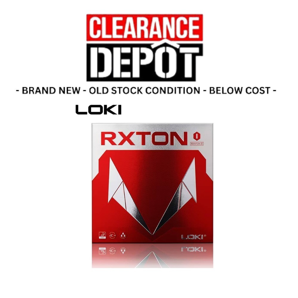 LOKI Rxton 1 ยางปิงปอง ITTF ได้รับการอนุมัติสําหรับลูก 40+