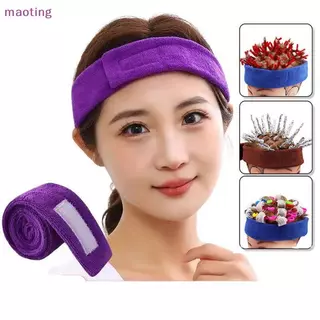 [maoying] Perm Hair Make Up Wrap Head ผ้าหัวปรับผ้าเช็ดตัว Salon Hair Dyeing แถบดูดซับสําหรับล้างหน้าช่างทําผมจัดแต่งทรงผม [MT]