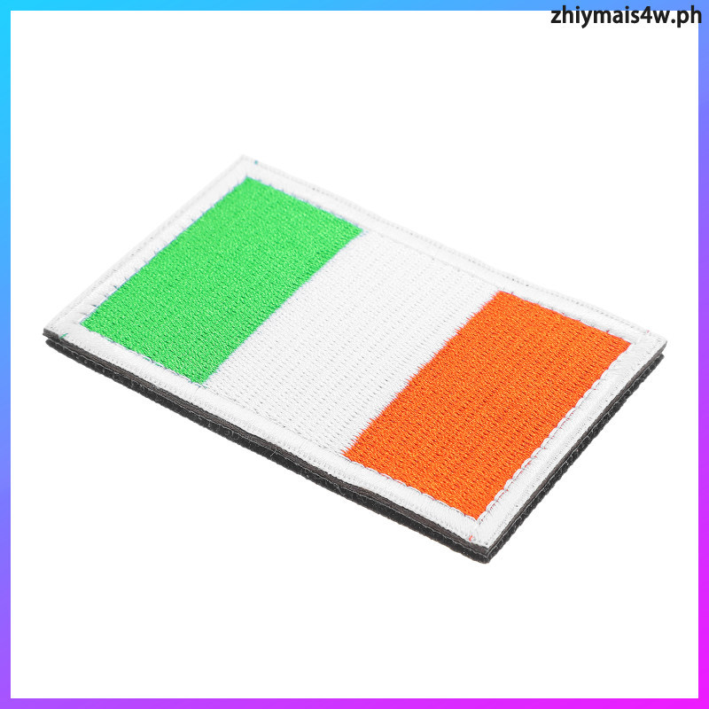 Ireland Flag Patch ปัก Applique Country Badge สําหรับเสื้อผ้ากระเป๋าเป้สะพายหลัง Embellishments หมวก