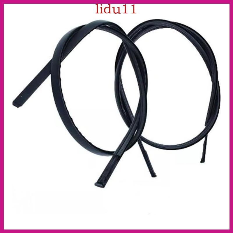 LID 2PCS Universal ยางหลังคาขอบ Guard Trim สําหรับ Hatchback 75551-0D132 75552-0D082