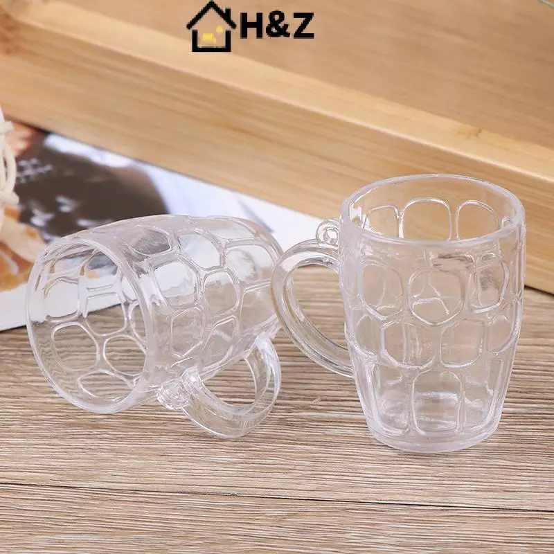 H&Z 5 ชิ้น 1:12 Dollhouse Miniature ถ้วยเบียร์พลาสติก thumbnail 9