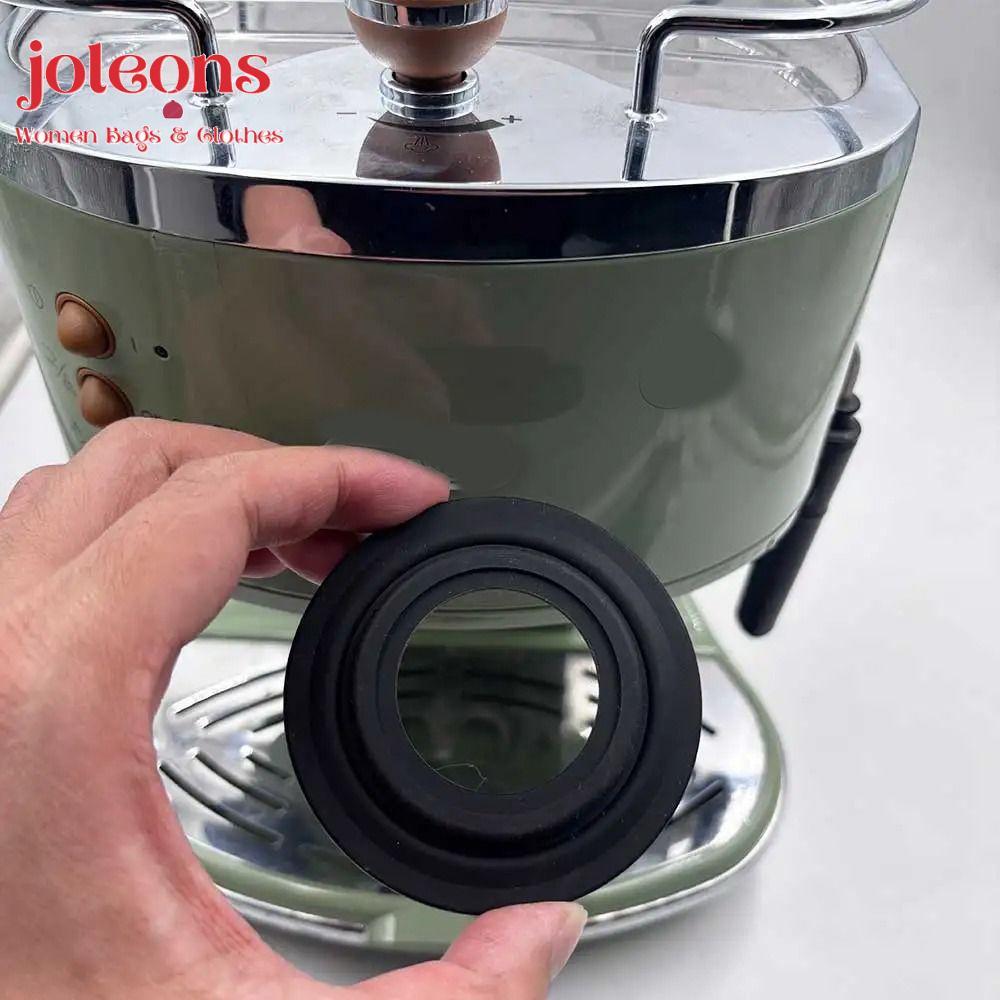 JOLEONS กลุ่มซีลหัวแหวน,ปะเก็นหัวกลุ่มทนความร้อนสากล,อะไหล่ BPA ซ่อมปะเก็นซิลิโคนสําหรับ DeLonghi EC