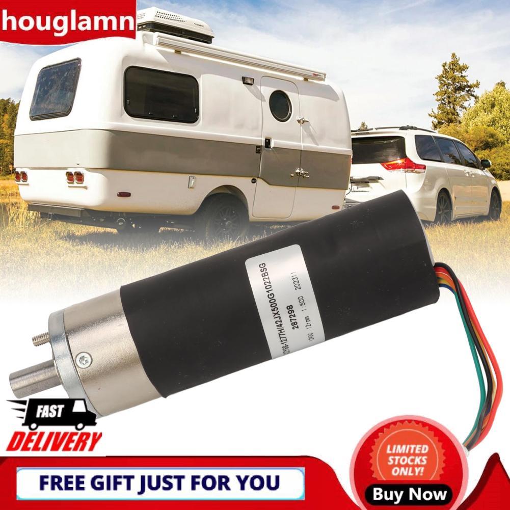 houglamn 287298 12V DC ติดผนัง ชุดมอเตอร์แบบสไลด์ออก สูง 500:1 Io การออกแบบที่ทนทาน 12rpm สำหรับรถพ่