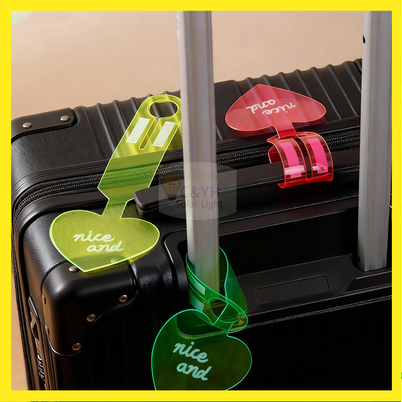 【ลดราคาพิเศษ】  แท็กกระเป๋าเดินทาง รักหัวใจ พีวีซีป้าย แท็กกระเป๋าเดินทาง-ใช้ได้ทุกที่ - รูปที่ 2