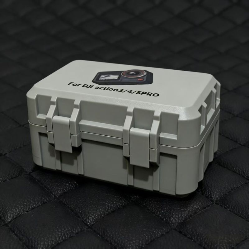 กล่องเก็บของ DJIAction3/4/5pro กล่องป้องกัน GoPro กล้องกีฬา Universal กระเป๋าเก็บของ Anti-Collision แบบพกพา - รูปที่ 6