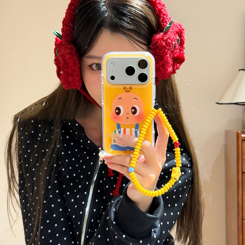 TX59 สําหรับ iphone กันกระแทกเกาหลีน่ารักเคสโทรศัพท์ 17AIR /17PRO/16 Pro Max /15 Pro max 16 plus 14 