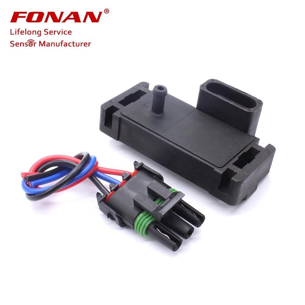 เซ็นเซอร์แผนที่ 5 บาร์สําหรับ GM ACCEL DFI CHROME MSD TURBO BOOST AIR