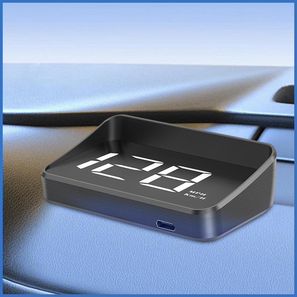 HUD Display กระจกรถยนต์ระบบสมาร์ท GPS รถ HUD Head Up Display สําหรับรถจักรยานยนต์กระจกแดชบอร์ดไดรฟ์ 