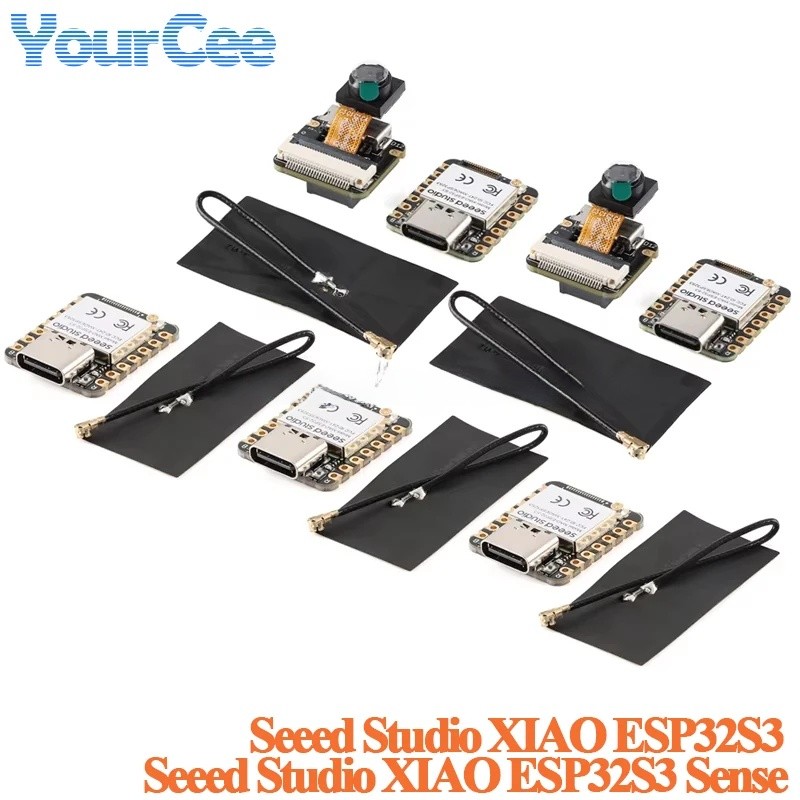 1 PC Seeed สตูดิโอ XIAO ESP32S3 Sense Seeeduino ESP32-S3 2.4G WiFi BLE ตาข่าย 5.0 OV2640 กล้อง Devel