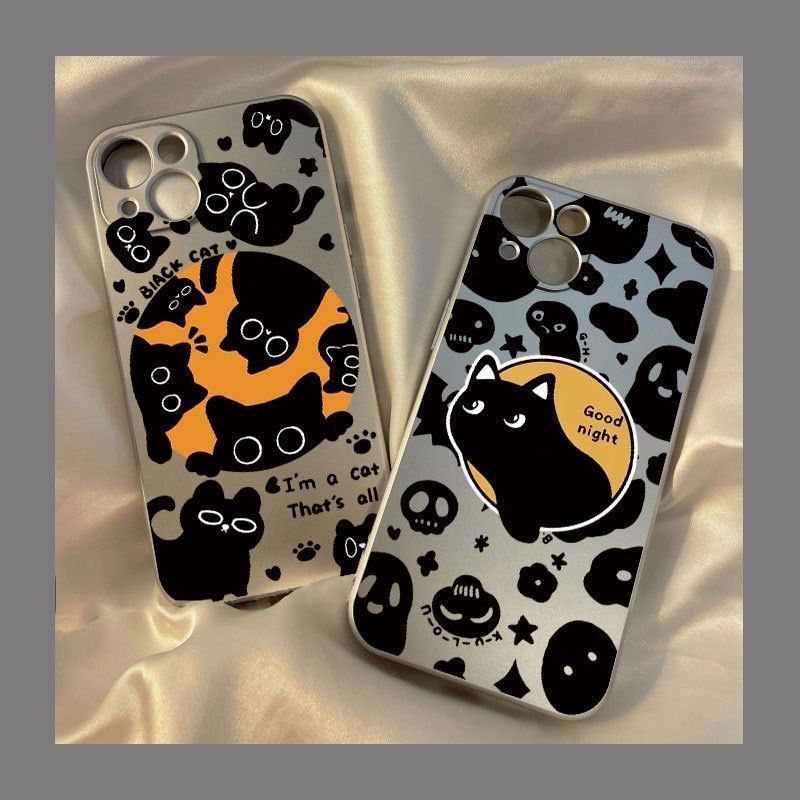 8 ️ ⃣ Full Screen Cat เหมาะสําหรับ OPPOreno9 เคสโทรศัพท์ a32 ซิลิโคน a96 Soft Case a56 Electroplatin
