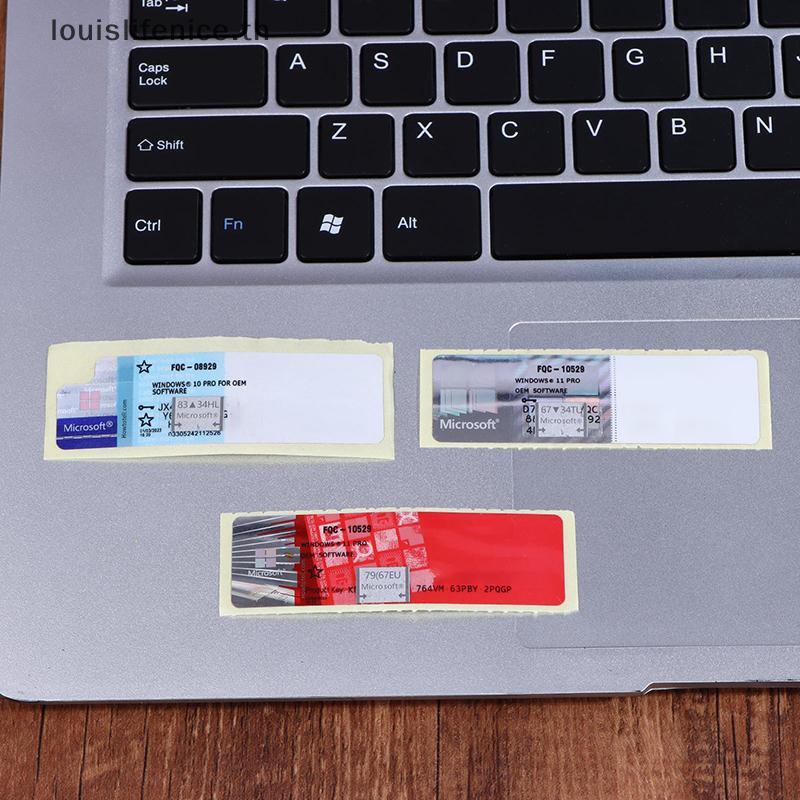 LNTH สําหรับ Win11/10 Por Coa ระบบการอนุญาตรหัสความปลอดภัยสติกเกอร์ Key Tag ป้ายสําหรับแล็ปท็อปคอมพิ