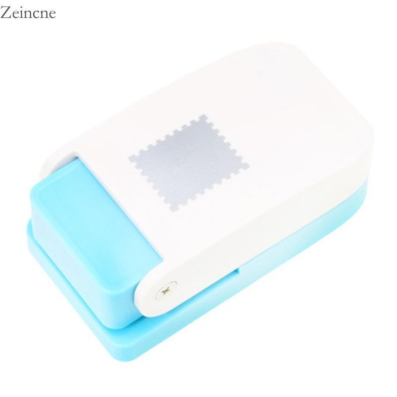 Zein Square Hole Puncher กระดาษหัตถกรรมเครื่องมือลายนูนสําหรับห่อการ์ด