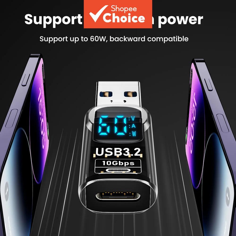 USB Female to Type C Male Display Adapter for Audio Headphone Transfer USB Converter OTG thumbdrive