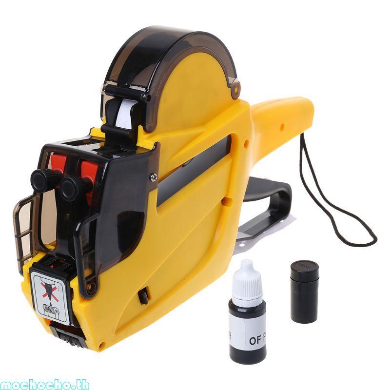 Mocho MX-6602 10 หลัก 2 เส้นราคาแท็ก Marker Pricing ราคา Labeller สําหรับ Superm