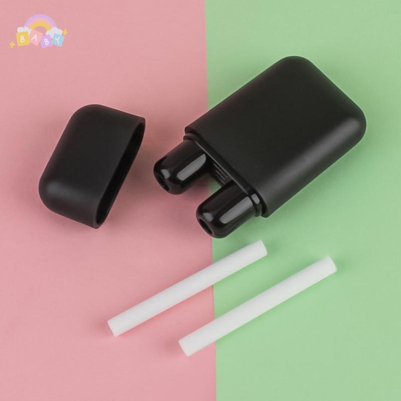 [BB-t] Double Hole Energizing Energy Bar Aromatherapy Nasal Inhaler Energy Vapors Stick Empty Aromat