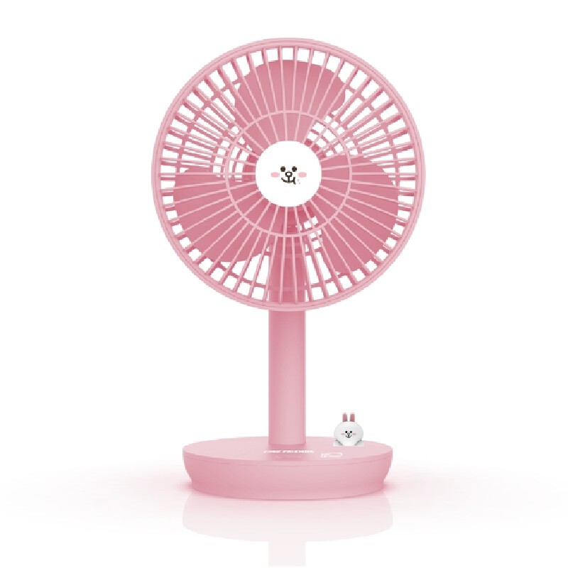 MY HOME พัดลมตั้งโต๊ะ # DRMIN-P9 6" USB MY HOME รุ่น FA004 สีชมพู