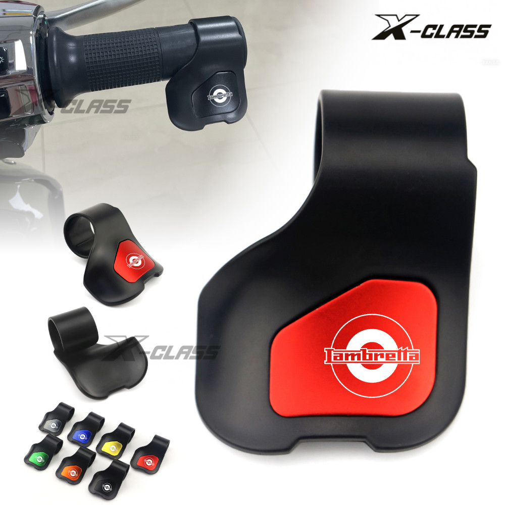 รถจักรยานยนต์คันเร่ง Grip Booster Handle คลิป Grips Clamp สําหรับ Lambretta X300 X250 X200 V125 V200