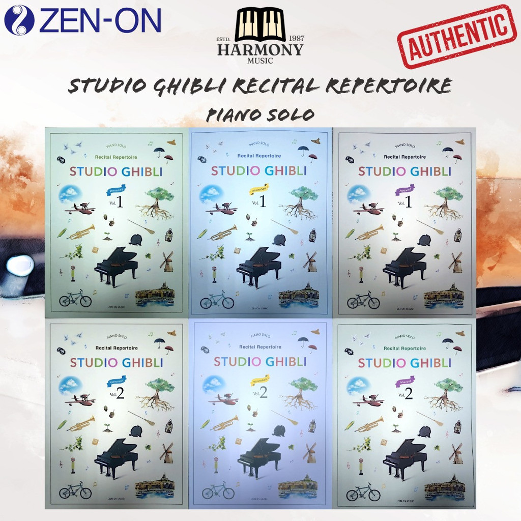 STUDIO GHIBLI Recital Repertoire Piano Solo