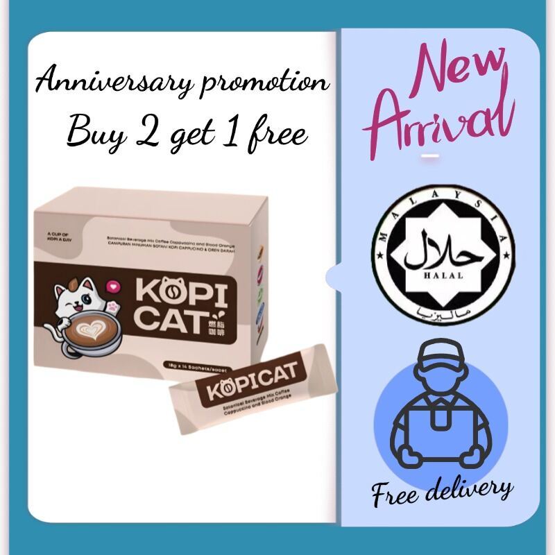 KopiCat Slimming Fat Burning Coffee️ Fat Burn Slimming Coffee Coffee กาแฟกระชับสัดส่วน Ace ▶Burn Fat