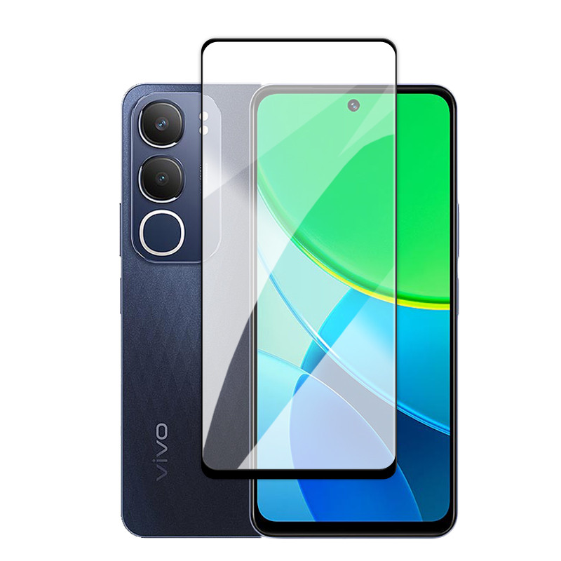 TEMPERED GLASS 5D 9D VIVO Y19S / Y19S PRO FULL GLUE FULL COVER