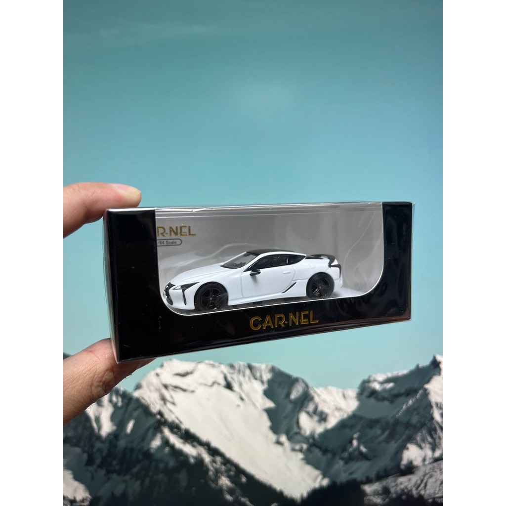 1/64 Jingshang carnel Lexus lc500 สีขาว Lexus LC500 "AVIATION" 2021 ยี่ห้อใหม่ยังไม่ได้เปิดขายไม่คืน